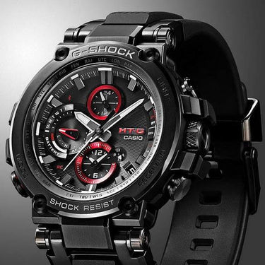 G-Shock MTG-B1000 Connected Solar Black Red